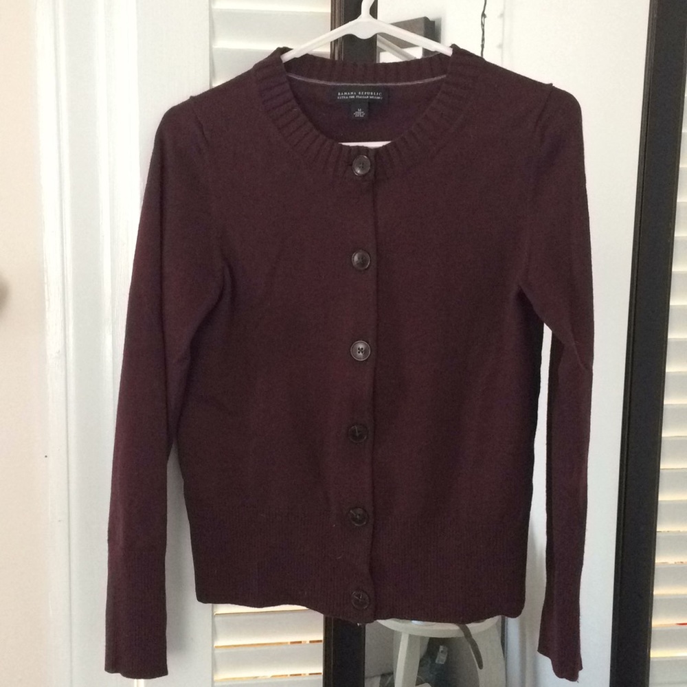 Beautiful Oxblood cardigan